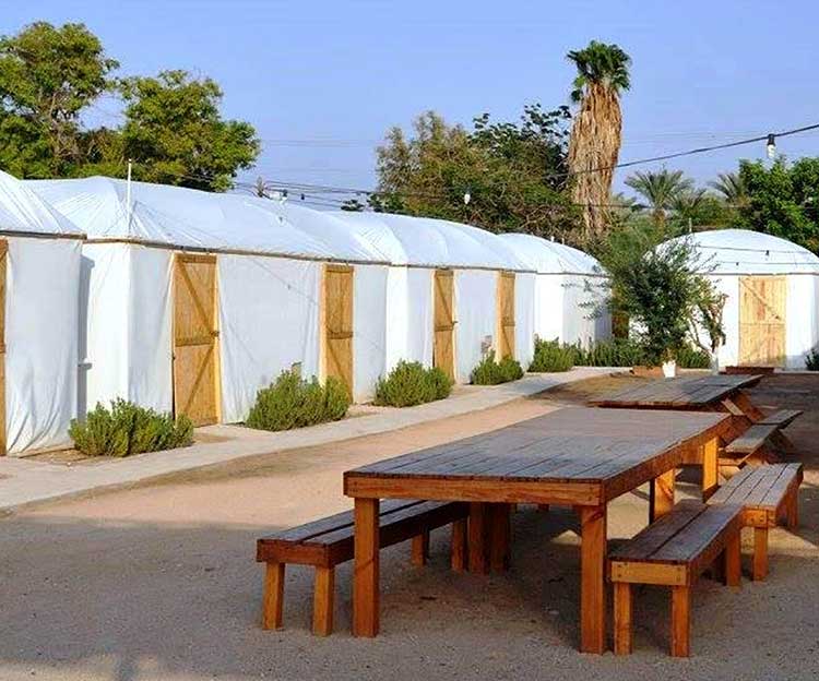 חאן אתנחתא במדבר, קמפינג בערבה, אוהל בדואי בערבה