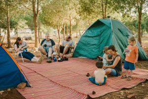 חאן מסביב למדורה, קמפינג בגליל