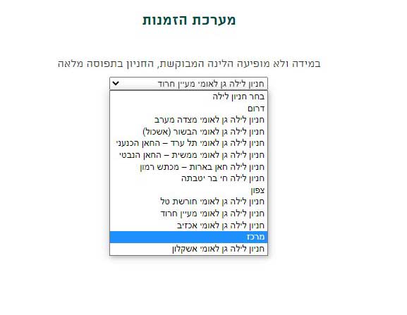 חוזרים לקמפינג חניוני הלילה רשות הטבע והגנים