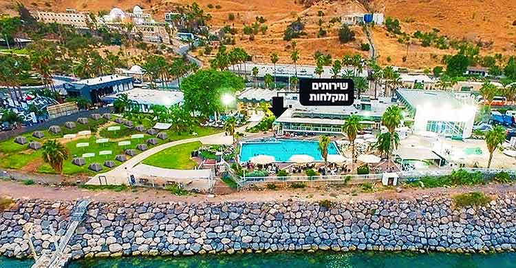 קמפינג חמי טבריה הדמיה