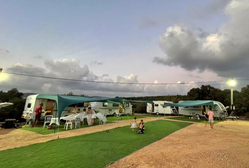 חניון קרוואנים בצפון