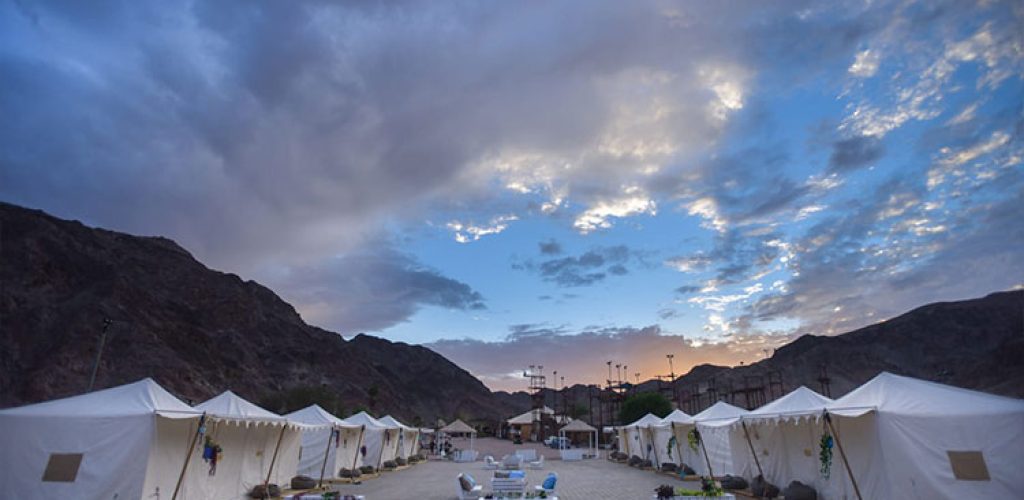 קמפינג מדבריא נחל שלמה אילת, אוהלים ממוזגים באילת